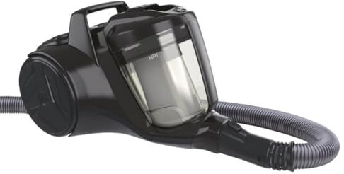 Hoover Aspirapolvere a slitta senza sacchetto con tecnologia ciclonica, capacità 2 litri, colore Luxor nero, potenza 700 W [HP105HM 011]
