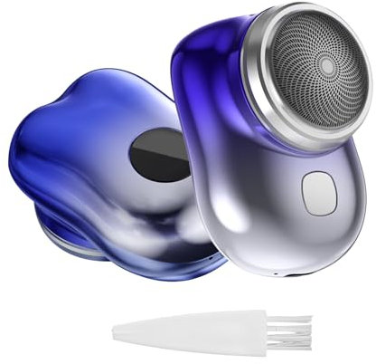 Xerteam Mini Elektrorasierer, Tragbarer Elektrischer Mini Rasierer, Taschenrasierer Geschenk für Männer