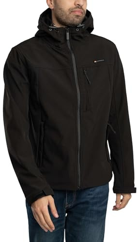 Superdry Men's Softshell Trekker Hooded Jacket