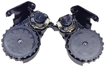 ZFHEGFVS Roboter Staubsauger Rechtes Rad L, Kompatibel for Vileda, VR303 VR302 VR 303 Vr102 201 Roboter Staubsauger Teile Rad(L and R Wheel)