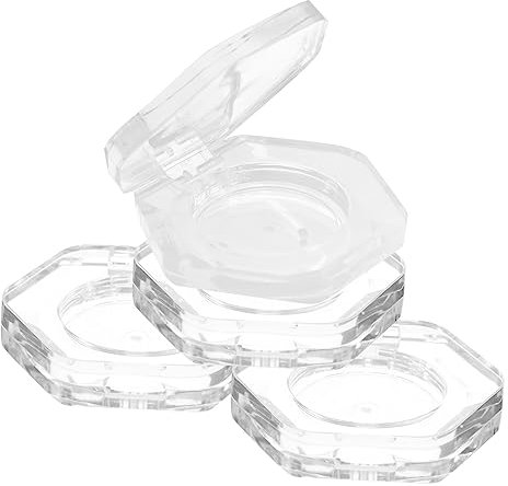 Beavorty 4 Piccole Palette Di Ombretti Vuote Da Viaggio Mini Palette Cosmetiche