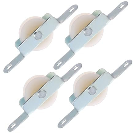 KONTONTY Confezione da 4 Kit Riparazione Ombrellone da Patio con Pulegge Scorrevoli per Ombrelloni Esterni Compatibile con Ombrelloni Accessori Resilienti per Terrazzi