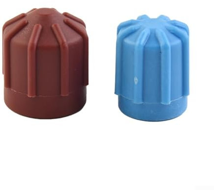 Juego de tapas de válvula de aire acondicionado para automóvil, lado alto y bajo, R134a, cubierta de protección contra el polvo, ajuste de plástico, tapa de puerto de servicio, componentes del sistema