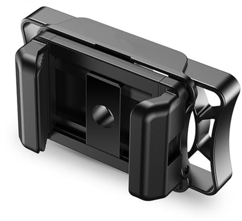 Für 360 Grad drehbarer Smartphone-Adapter für Teleskope, Ferngläser und Mikroskope, kompatibel mit Objektivgröße 23, 50 mm und Telefonbreite 66 95 mm, sichere und stabile Verbindung