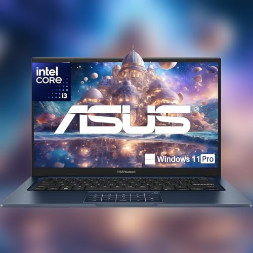 ASUS VivoBook Laptop | Processore Intel 6 Core di 13a generazione fino a 4,5 GHz (Beat i7-1195G7) | 8 GB di RAM | SSD PCIe da 128 GB | Display FHD da 14 pollici | Bluetooth | HDMI | Sottile e leggero