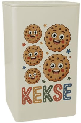 speecheese Cartoon Kekse AufbewahrungsDose 900ml Dose 900ml Lustige MetallDose 900ml für die perfekte Keksaufbewahrung