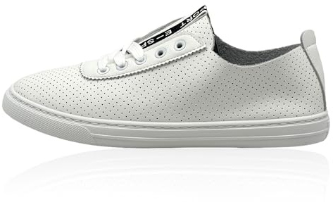 Nowaland Damen Ledersneaker aus besonders weichem Echtleder Sneaker
