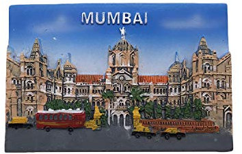 Mumbai India 3D Kühlschrankmagnet Touristische Souvenirs Harz Magnetische Aufkleber Kühlschrankmagnet Home & Kitchen Dekoration aus China