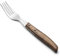 ARCOS Fourchette à Steak en Acier Nitrum – Parfait pour Couper et Hacher les Viandes Rôties, les Côtelettes ou les Steaks – Poignée Ergonomique en POM, Lame de 90 mm, Couleur Marron, Série Mesa