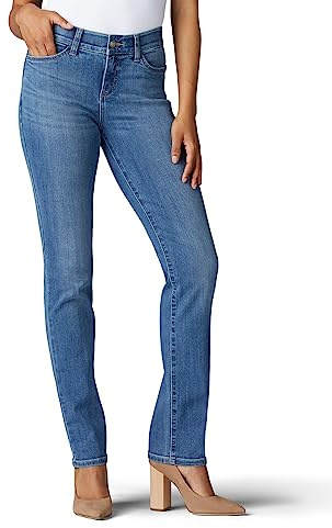 Lee Women's Flex Motion Regular Fit Straight Leg Jean