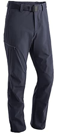 Maier Sports Men's Long Functional Elastic Trousers, Black, Size M, Herren Hose Roll Up EL. Nil