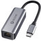 ABLEWE Adattatore USB C a Ethernet,Hub USB C a RJ45 Gigabit Ethernet 1000 Mbp Adattatore LAN Ethernet per MacBook PRO,Chromebook，iMac, dell XPS USB C a Ethernet