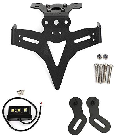 Areyourshop Kennzeichenhalterung für Yamaha MT-07 FZ-07 MT07 FZ07 2014–2018