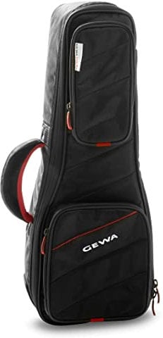 GEWA Ukulele Gig Bag Cross, schwarz, für Sopran Ukulele, 550/180/65 mm