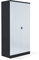 Schrank & Stuhl XXL Werkzeugschrank – Werkstattschrank/Stahlschrank mit 4 höhenverstellbaren, vollverzinkten Fachböden, 195x92x60, Anthrazit/Grau