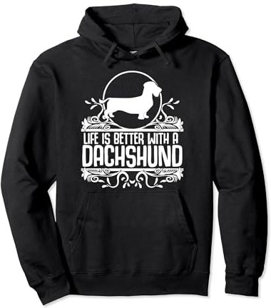 Rauhaardackel Dachshund Jagd Hund Pullover Hoodie