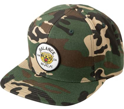 RVCA Herren Va All The Way Snapback Mütze, Squadron/Camo, Einheitsgröße