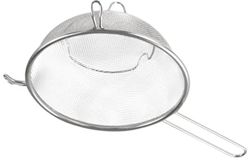 SHERCHPRY Stainless Steel Filter Kitchen Fine Strainers mesh Colander Wire mesh Strainer Cone Filter Stainless Steel Skimmer Food Strainer Spoon Skimmer Spoon Vegetable Basket Household