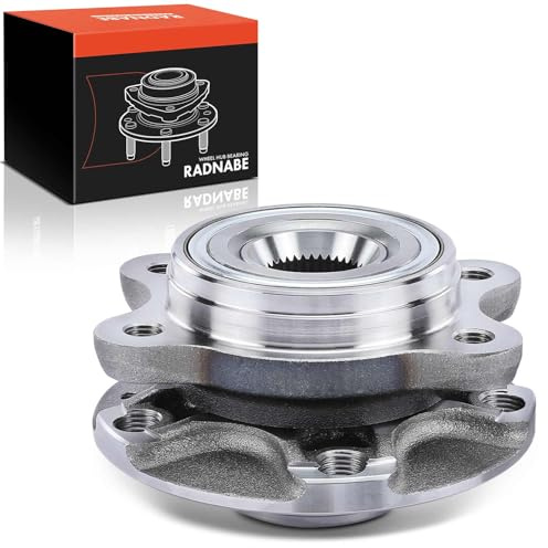 Frankberg Radlager Radlagersatz Vorderachse Flansch-Rad ⌀130,7 | Kompatibel mit A4 8E2 A4 Avant 8E5 Exeo ST 3R5 A4 Avant 8ED A4 Cabriolet 8H7 Replace# 8D0498625C, 4B0407613A