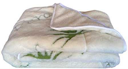 Alpenwolle Unterbett Merinowolle mit Kaschmiranteil und Aloe Vera doppelt (90x200)