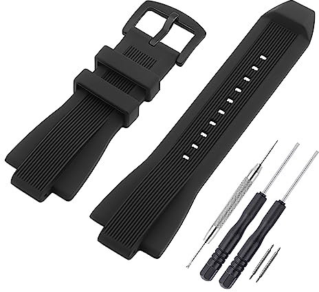 SANDEIN Uhrenarmband kompatibel mit Michael Kors, weiches Silikon-Gummi-Ersatzarmband für Michael MK8152 MK8356 Uhrenarmbänder