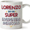 MUGFFINS Tazas Personalizadas para INGENIERO AGRÓNOMO hombre - En Italiano - Sei Super - 11 oz / 330 ml - Regalo Personalizable original y divertido