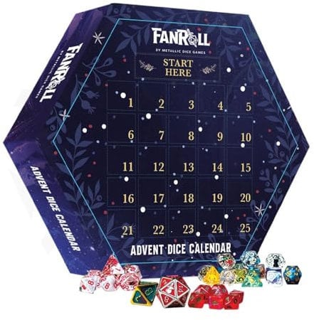 Adventskalender #2 von Fanroll schwarz MET1002