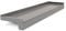 HausFux jetLINE Aluminium Fensterbank außen - nach Maß inkl. Putzabschluss, Klinkerabschluss oder Alu-Gleitabschluss - individueller Zuschnitt - bis 3 m (Graualuminium, T x L | 40 x 80 cm)
