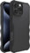 Smartish® iPhone 16 Pro Max Protective Magnetic Case - Gripzilla Compatible with MagSafe [Rugged + Tough] Heavy Duty Armor Cover Drop Tested Protection for Apple iPhone 16 Pro Max - Black Tie Affair