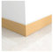 JINFEUGE Breite 15 cm Länge 5 M Sockelleiste, Selbstklebende Pvc-Sockelleiste, Wandaufkleber, Fensterbank, Türrahmen, Taillenlinie Dekorativ/Bright Yellow Oak