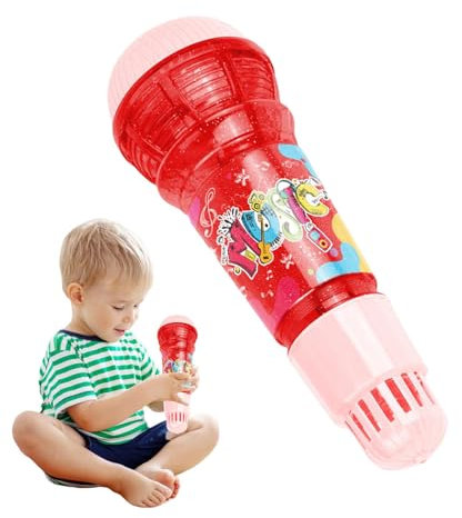 Echo Microphone for Kids - Retro Microphones Toy | Toddler Voice Amplifying Retro Microphone Toy for Singing and Communication