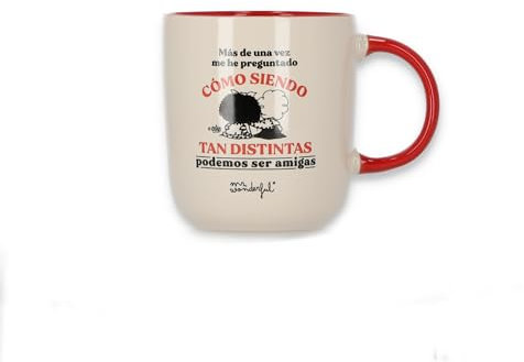 Mr. Wonderful - Taza Mafalda - Cómo siendo tan distintas podemos ser tan amigas