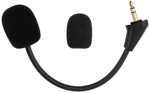 ZHHSUNY Micrófono de juego de repuesto para auriculares King-ston Hyper-X Cloud A-lpha, micrófono de auriculares de 3.5 mm