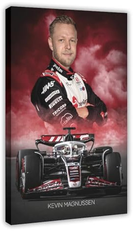 maehbya Kevin Magnussen Poster auf Leinwand, Schlafzimmer, Dekoration, Landschaft, Büro, Raumdekoration, Geschenk, 30 x 45 cm