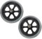 NUOBESTY 2pcs Wheelchair Front Wheels Replacement Wheels for Walkers Wheelchair Attachment