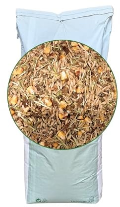 Luzernemüsli 25 kg – Strukturreiches Premium-Wildfutter für REH-, Rot- & Muffelwild | Mit Luzerneheu & Apfeltrester | Fördert Verdauung, Vitalität & Kondition | Ideal für Winter- & Frühjahrsfütterung