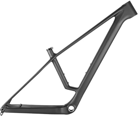 Generisch T1000 Carbon 29er MTB-Rahmen, 110 Mm Federweg, Moderne Geometrie, 67° Steuerrohrwinkel, BSA 73 Mm Mountainbike-Carbonrahmen(Size XL Matt)