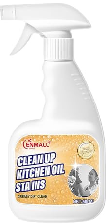 Kitchen Degreaser Spray 500ml - Powerful Oven Cleaner, BBQ Grill Cleaner, Heavy Duty Grease Remover for Kitchen, Hob & Air Fryer