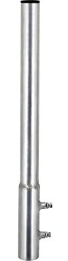 PremiumX Prolunga del palo 70cm Ø 50mm - Prolunga del palo in alluminio per supporti di antenne e parabole satellitari