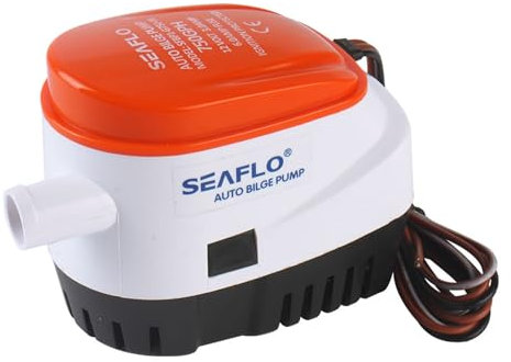 Seaflo 12 V 750 GPH automático eléctrico bomba de achique sumergibles o agua de bombeo Out