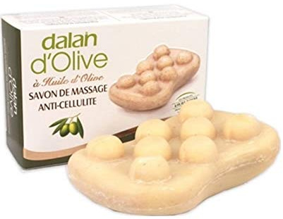 3 x Dalan d'Olive - Massageseife & Anti-Cellulite - 150 g