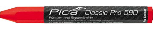 Pica Kreide Tischler 590, rot, 12 Stück, 120 x 12 mm