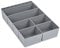 aidB NextGen Einsatzkasten Set 2+4+8 Kästen, 600 x 400 x 120 mm, ideal als Einsatz für Schubladen und NextGen Euroboxen