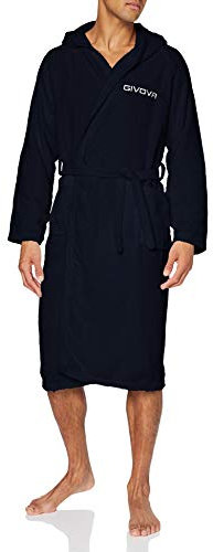 Givova Accappatoio Scatolato, Uomo, Blu, L