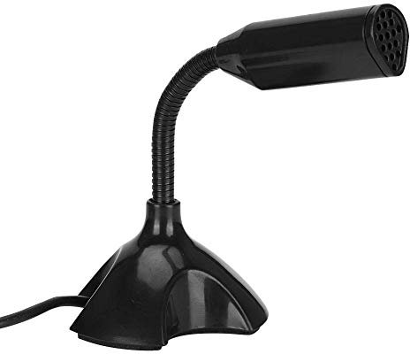 VBESTLIFE Tischmikrofon USB-Plug-and-Play-Computermikrofon ohne Treiber, für 2/3, für XP und höher