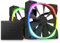 Nzxt AER RGB 2-140mm - HF-2814C-DB - Personnalisations d'éclairage avancées - Embouts Winglet - Ventilateur LED RGB PWM - Deux Ventilateurs (contrôleur d'éclairage Inclus) - Noir