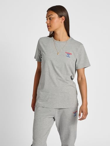 hummel Herren Hmlic Dayton T-Shirt T Shirt, Grey Melange, M EU