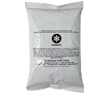 Caffè Crème - Crème Ice - Crème au café - Préparation pour granitori - Sac de 900g