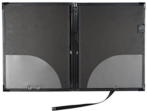 Rondofile Chor+ - Elegante Chor, Chormappe (Schwarz, 320 mm x 240 mm, A4, 4 Hefte)