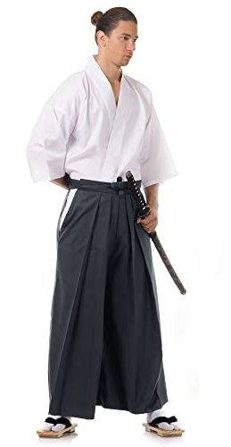PRINCESS OF ASIA Japan Samurai Iaido Outfit Set Kendo Gi Kimono & Hakama Hose
